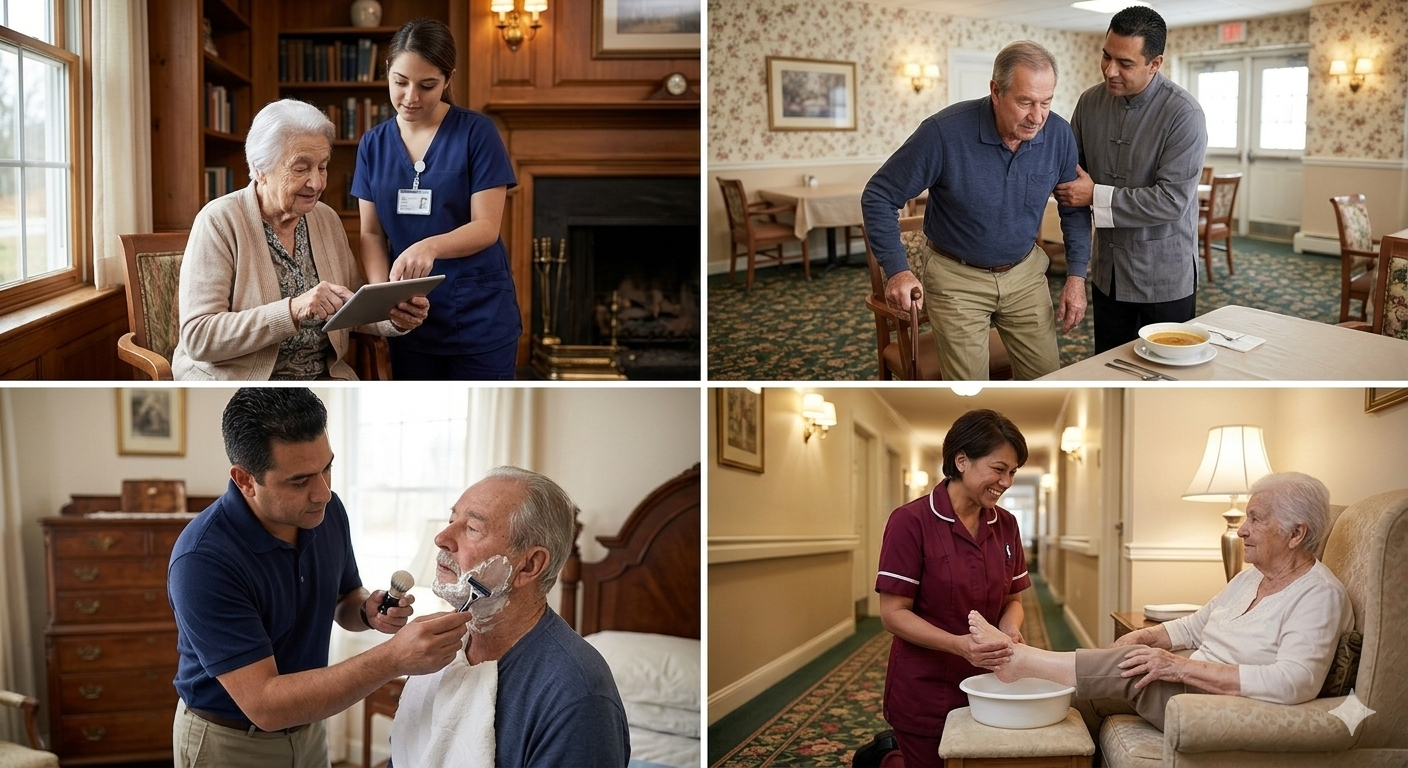 Fountain-Brand Homecare team providing compassionate in-home care